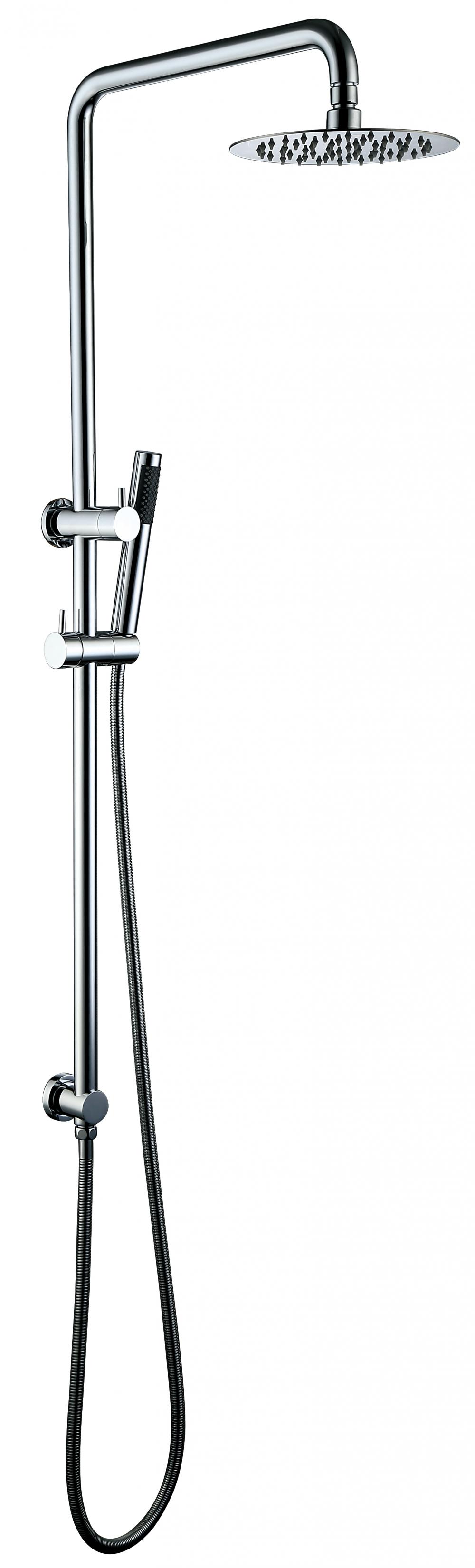 Set di rubinetti doccia con spruzzatore manuale regolabile