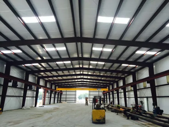 Factory Types Portal Frame Structural Steel Prefabricated Sheds