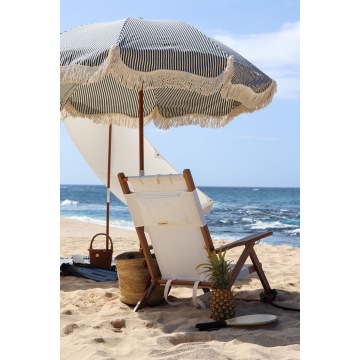 Chaise de plage pliante extérieure chaise double coton portable camping pliant