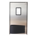 Double active swinging doors