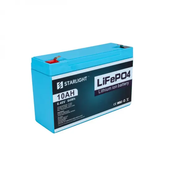 6.4V 10AH LiFePO4 Battery to Replace Lead-Acid Battery