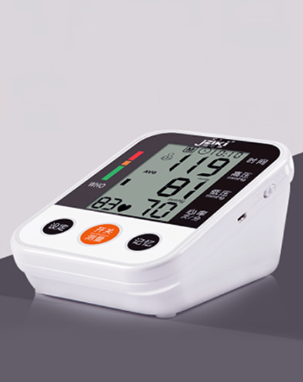 Normally closed solenoid valve for blood pressure monitors