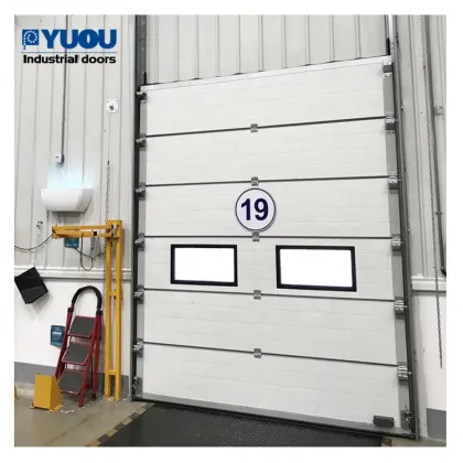 Automatic Vertical Lift Industrial Sectional Doors with Remote Control