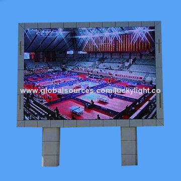 LED Display Screen, P20 Outdoor Full Color, 10 to 99% RH Humidity