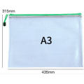 PVC office transparent mesh bag