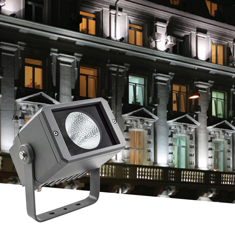 Aluminium IP65 Garten Landschaft Quadrat LED Flood Light