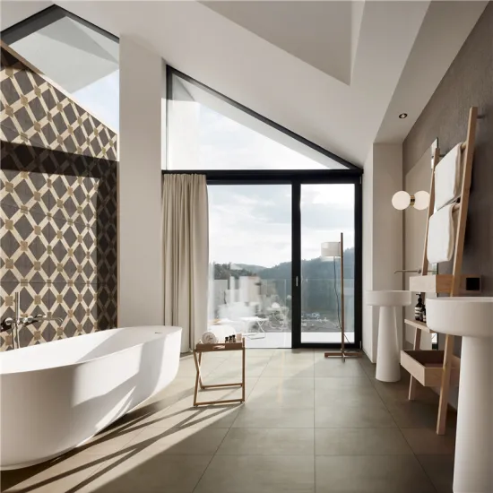 CLT602 Cement design Italy concept porcelain floor tiles