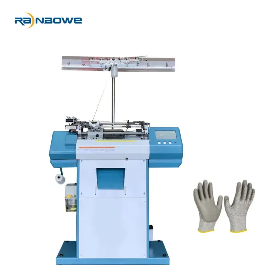 High Capacity China Supplier: 7g, 10g, and 13g Hand Cotton Glove Weaving Machines