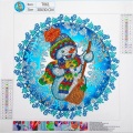 Snowman 5d Diamond Painting Cross Stichanpassung