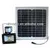 10W sensor LED flood light with solar panel