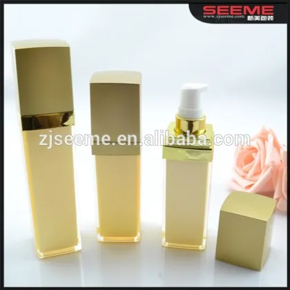 15ml 30ml Square skincare lotion container