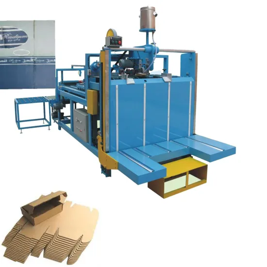 Corrugated Cardboard Folder Gluer Machine for Small Carton Boxes
