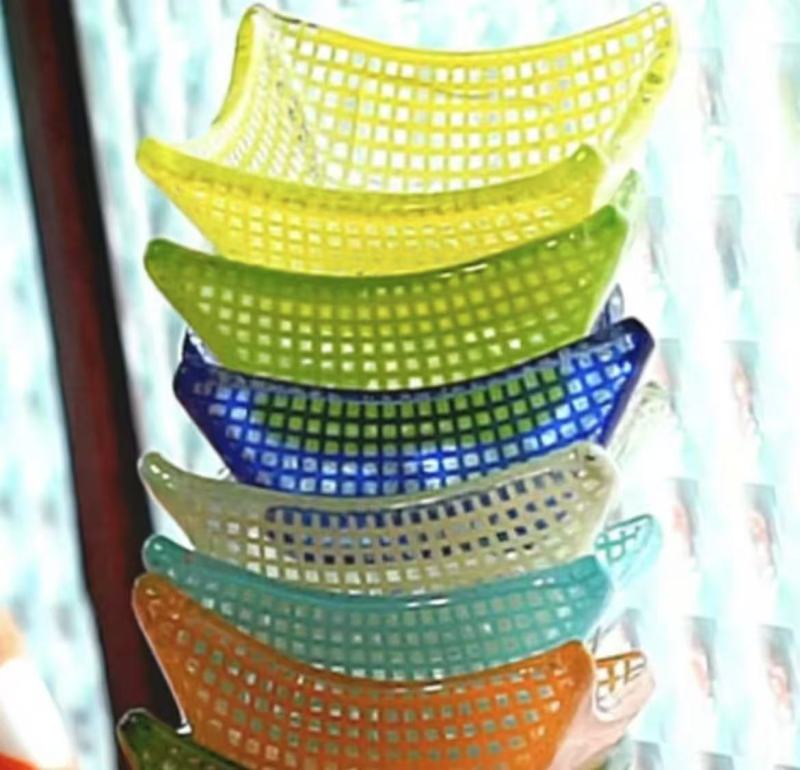 Handcrafted Colorful Glass Bowls - Unique Korean Minimalist Design