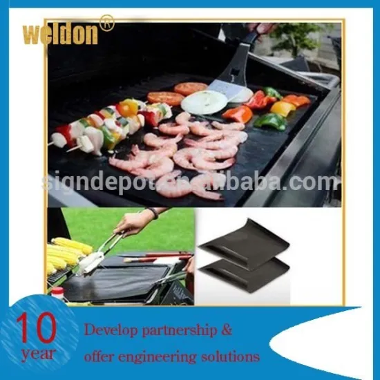 PTFE coating non stick bbq grill mat