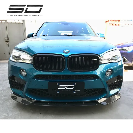 SD Twill Carbon Forged Carbon Front Lip for BMW X5M X6M F85 F86