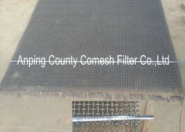 Stainless Steel Mine Sieving Crimped Wire Mesh