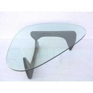 Mesa de centro Isamu Noguchi com tampo de vidro