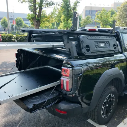 Pickup Truck Bed Pull Out Slide Tray