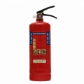 Portable 2kg fire extinguisher with wall bracket