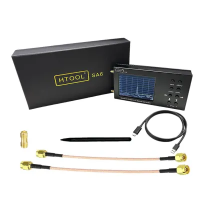 HTOOL-SA6 Spectrum analyzer 35MHZ-6.2GHZ carry lightweight
