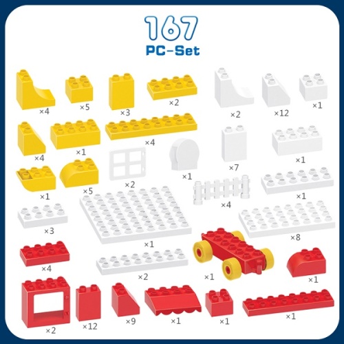 Educational Building Bricks Set Toy