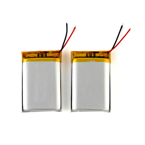 80mAh Lipo bateria 3,7v pequeno polímero de lítio 401520