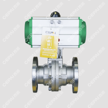 Good Quality Pneumatic Fluorine Lined Ball Valve