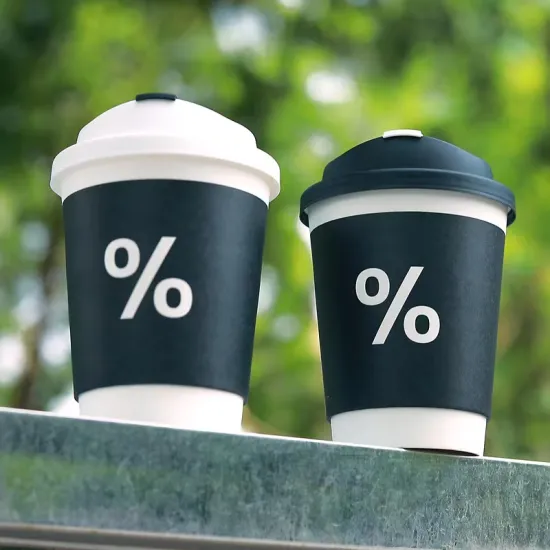 Disposable Printed Paper Cups 12oz