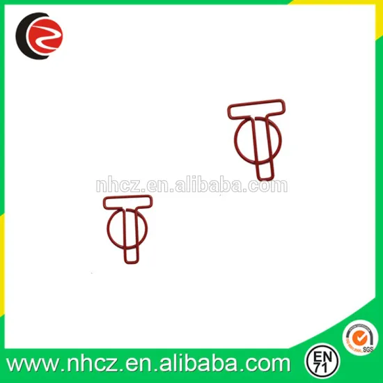 Letter T Shaped Paper Clips