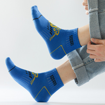 Xiangyi High Quality Sweat-Absorbent Thin Sport Ankle Socks for Men