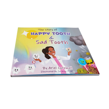 Hot Selling Kids' Color Drawing Comic Story Books - Softcover Printing Services