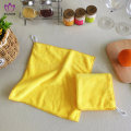 MC159 Solid color coral fleece​ kitchen towel