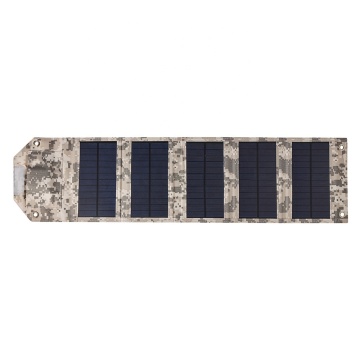 Customized Logo Gedrucktes tragbares Solar -Ladegerät - IP65 Water of 10W Solar Panel USB -Ladegerät für Outdoors