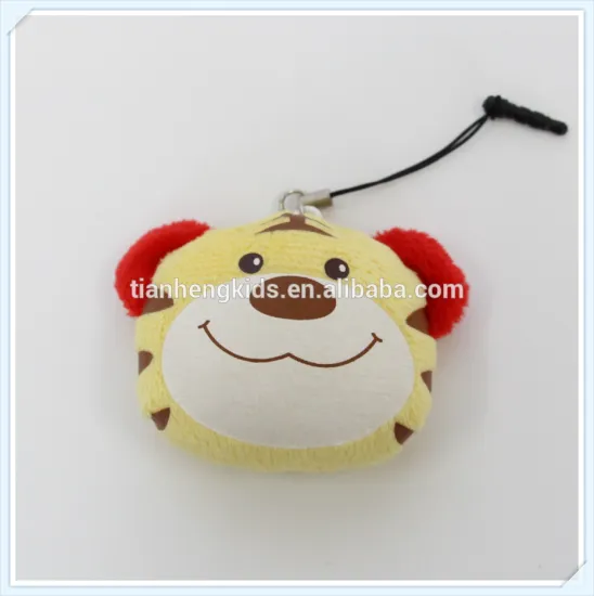 Decorative plush toys friend gifts Lovely Colorful Hawaii Series -Mobile Phone Screen Cleaner Tiger
