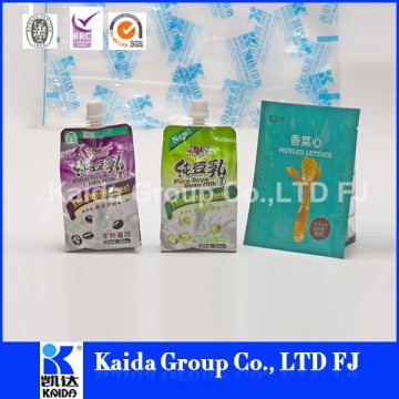 aluminum foil retort pouch bags with spout