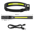 USB Lithium Rechargeable XPE LED Motion Sensor Headlamp