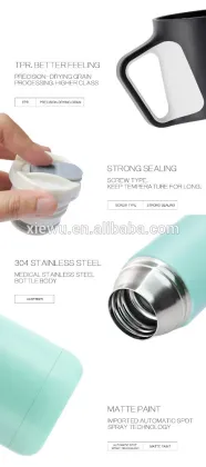LFGB Stainless Steel Thermos flask SGS Vacuum thermos water bottle manufacturers