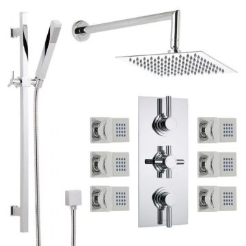 High Pressure Hand Held Handheld Shower Head Set