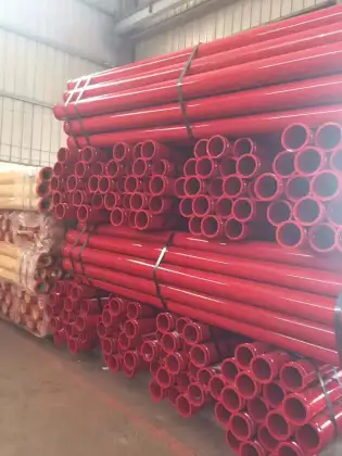 Concrete pump boom pipe