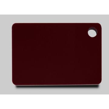 Feuille de plexiglas acrylique rouge héritage 3 mm d&#39;épaisseur 1220 * 2440 mm