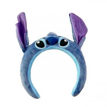 Stitch plush cartoon home face wash headband