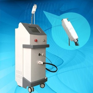 Headpiece cooling long pulse nd yag laser hair removal machine