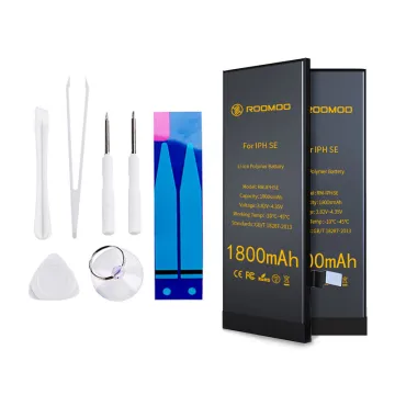 portable li-ion lithium battery 1800mAh replacment pure cobalt battery for iphone SE