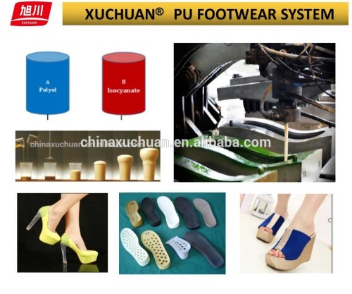 polyurethane for woman high-heel shoe sole