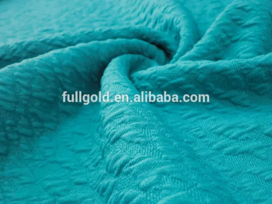 dty knitted fabric with jaquard and p/d