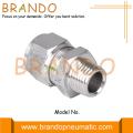 Male Straight Brass Pneumatic Ferrule Fittings 1/8'' 1/4''