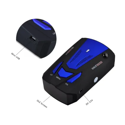Laser Radar Detector Voice Alert e-dog full bands