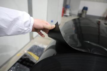 Thin flexible PP plastic sheet roll