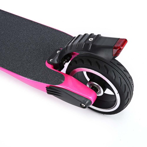 5.5 inch Carbon Fiber Pink Color Electric Scooter