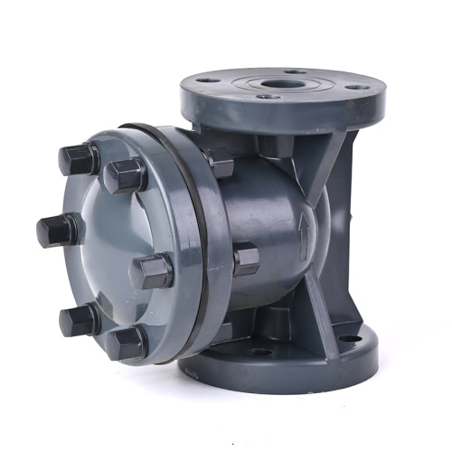 Válvula de retenção giratória UPVC para sistemas de água